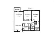 2BR/1BA