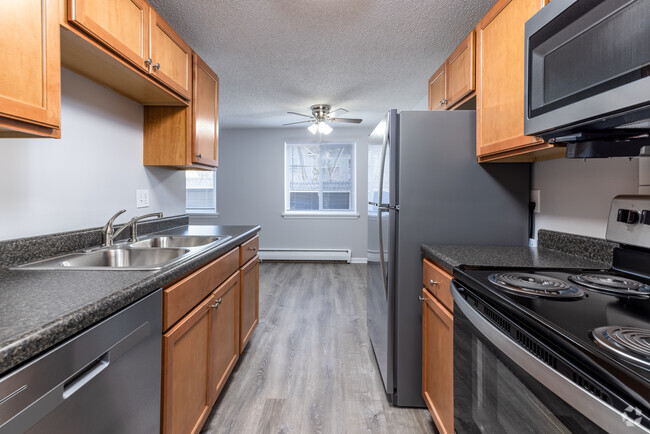 Updated Kitchens - Pennwood Apartments