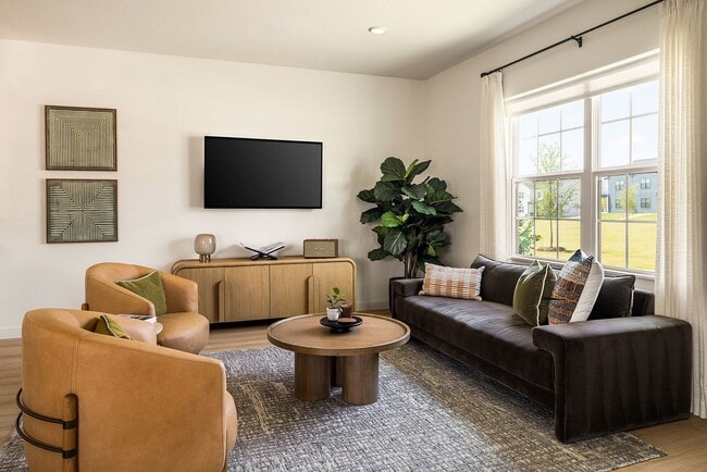 The Ascent townhome, model home