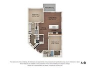 Redbud | 2 bed 2 bath | 1149 sq ft