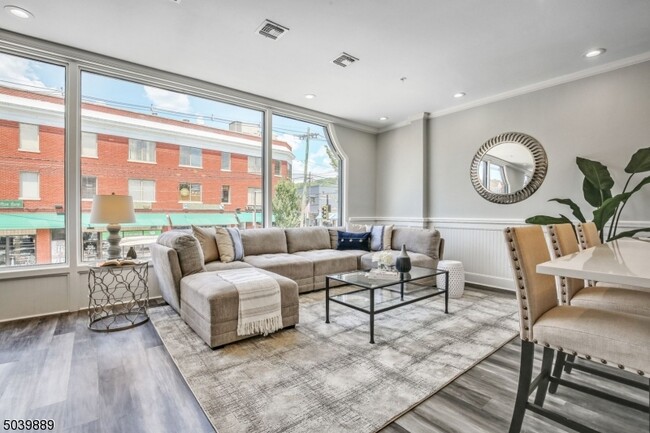 Staged View of Living Room Area - 348 Millburn Ave Apartments Unit 2nd Floor
