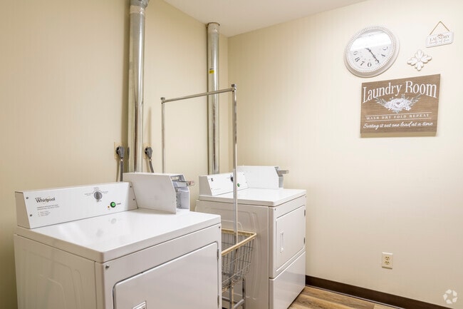 2 Laundry Rooms