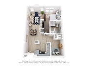 Sardinia - 1 BR, 1 BA Den