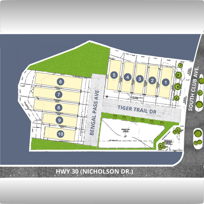 Community Site Map - 355 Highway 30