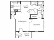 1BR/1BA