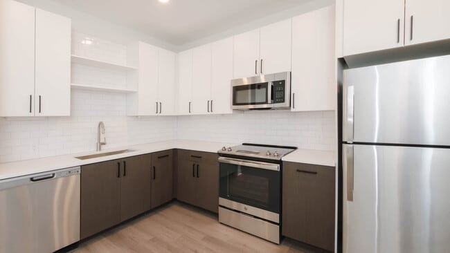 Kitchen with Stainless Steel Appliances