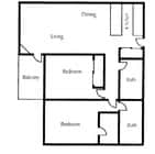 2 Bedroom
