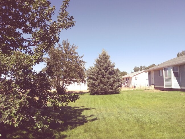 Backyard Northwest view - 4117 W 475 N Unit House