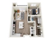 B2 floor plan The Focal Apartments
