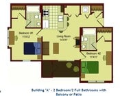2BR/2BA