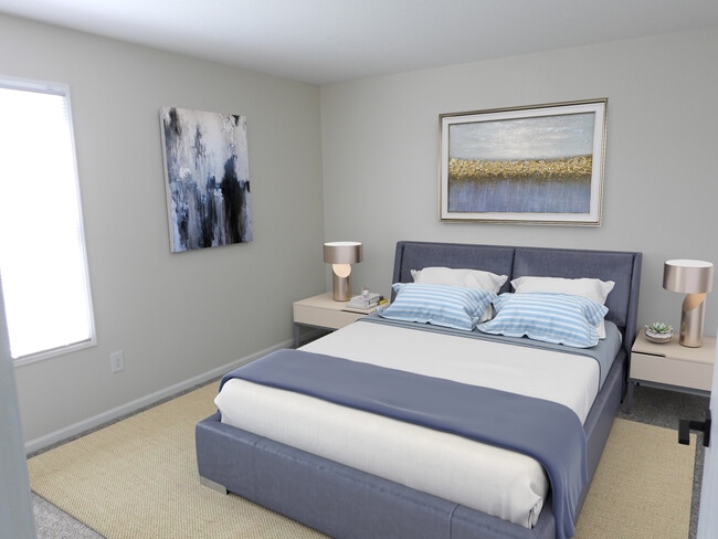 Two Bed, One Bath, Style 1