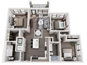 C1 floor plan The Alary