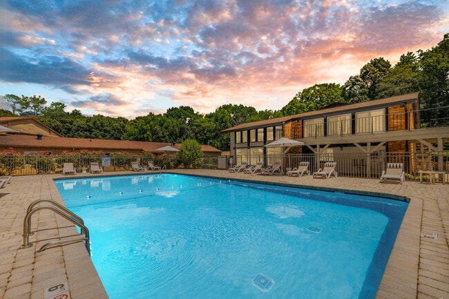 Sparkling Swimming Pool at Enclave at North Point in Winston-Salem, NC