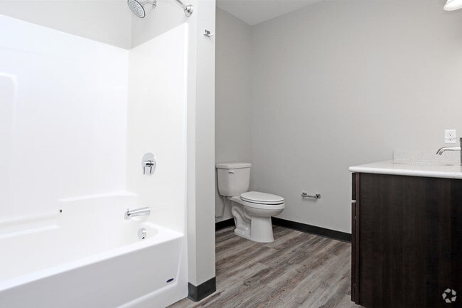 320 North Apartment Bathroom