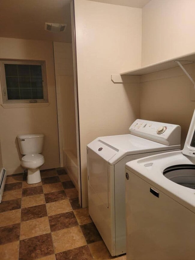 Bathroom and laundry - 104 7th St Unit 2