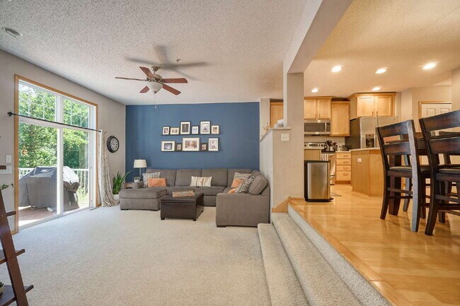 Photo - Spacious 4-Bedroom, 4 Bathroom Plymouth Townhouse with Cozy Fireplace - 2510 Sq Ft of Comfort!