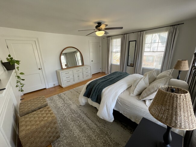 Your bedroom - a TV has been added, but not pictured - 329 Front St Unit 2