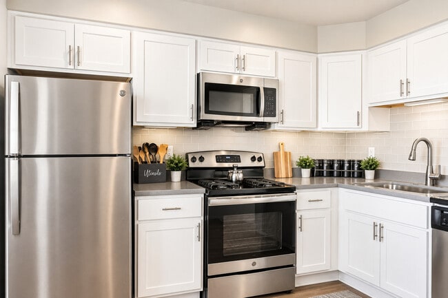 Newly decorated kitchen