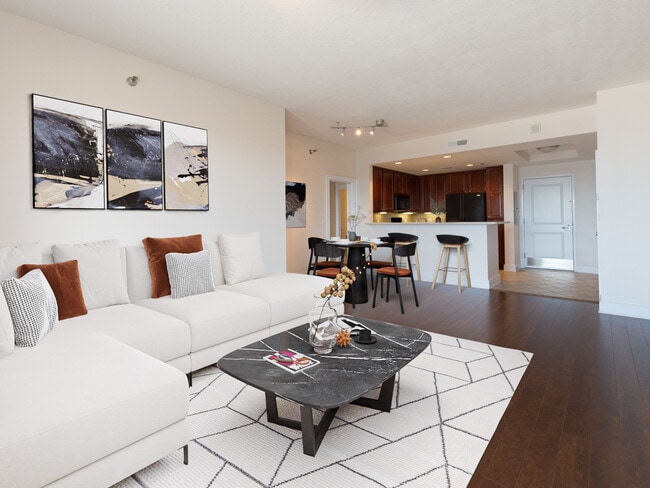 Living Room - 285 Centennial Olympic Park Dr NW Unit 1102