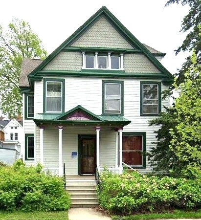 Front of house & open porch
