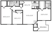 3BR/2BA
