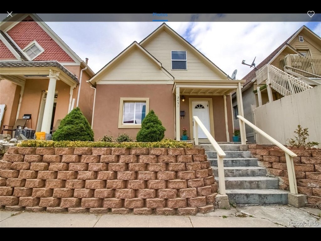 Front of home - 3451 N Downing St (Denver, CO)