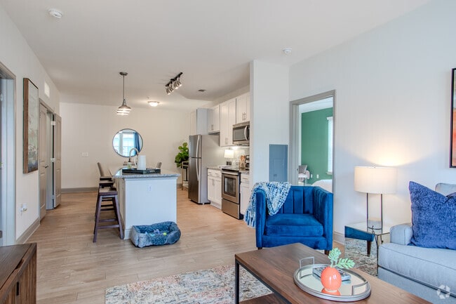 2BR, 2BA - 1130SF - Living Area