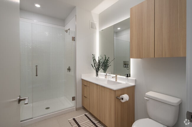 1BR, 1BA - 620SF Bathoom - Foundry