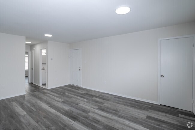 Lagoon Living - 2BR, 1BA - 650SF - Living Room - Lagoon Living