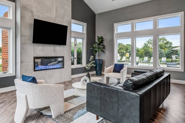 Newly Renovated Clubhouse with fireplace