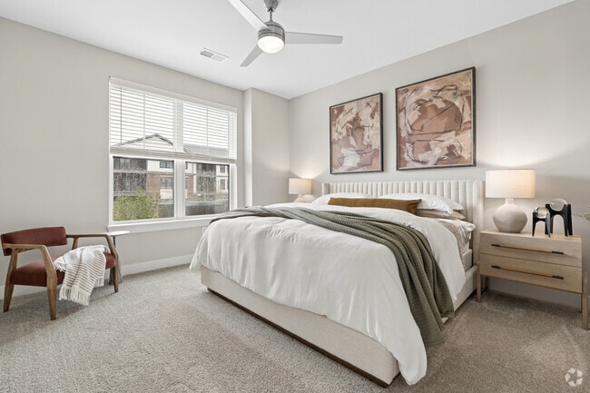 The Charismatic - 1BR, 1BA - 795SF - Primary Bedroom