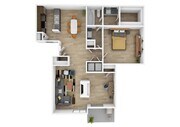 1 Bedroom | 1 Bath | Den | 984 SF