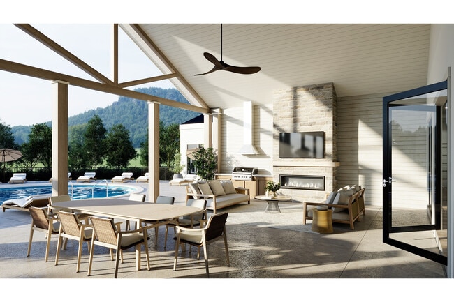Canopy Crest Apartments Covered Porch