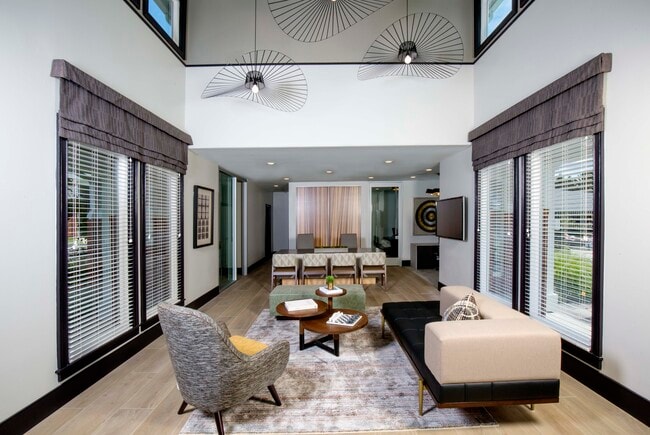 Resident lounge and leasing office