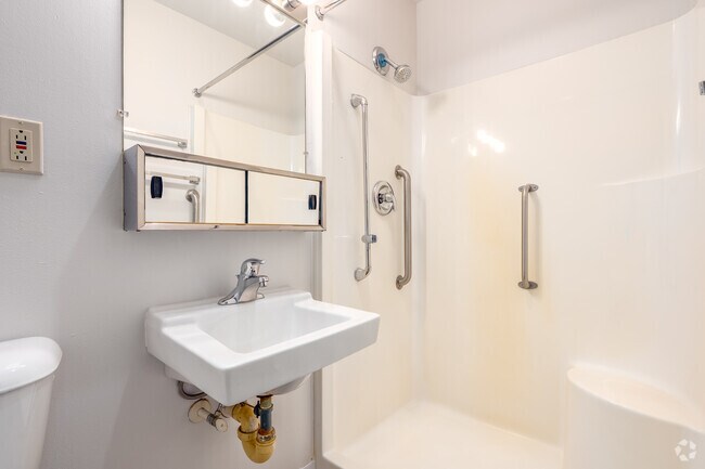 1BR, 1BA - 750SF - Bathroom