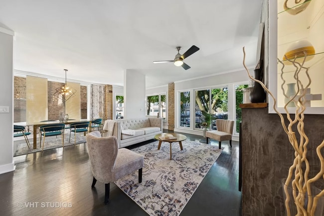 Family, Dining, and Living Rooms - 7619 N Bosworth Ave Unit 1