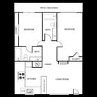 2BR/2BA