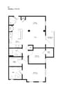 Brandon Crossroads - 2B2B - 1183 SF - B1 - Loop - 2D Floorplan - Copy