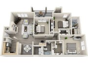 C2B- Standard floor plan The Ashborough