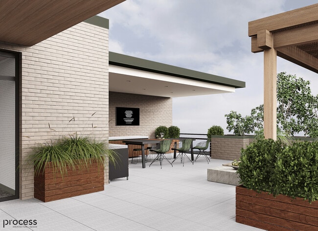 Building B - Roof Top Terrace - Isabelle Terrace Apartments