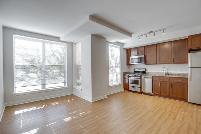 Open concept layout