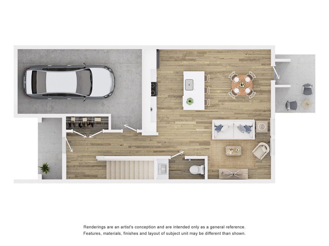 Floor Plan - Townhome F