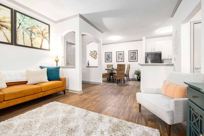 Living Room - Palms at Chatham