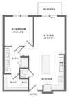A2-one bedroom