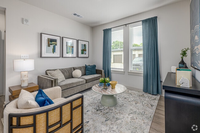 2BR, 2BA - 1,086SF - Living Room