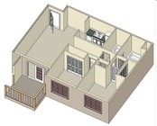 2BR/2BA