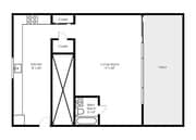 Studio With Patio