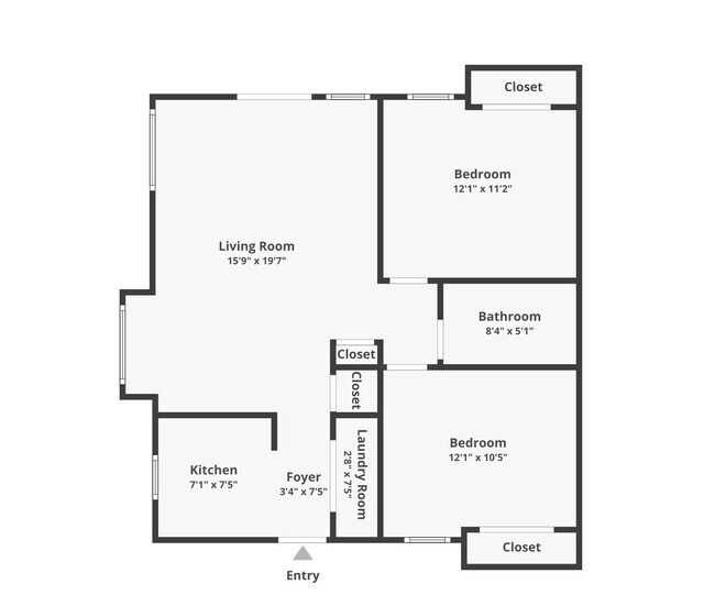 Photo - Great Two Bedroom in Roosevelt Neighborhood Unit 3