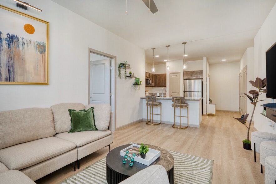 Living into Kitchen