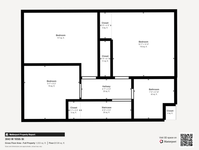 Photo - Cudell Area - 3 Bedroom - 1 Bath - Single Family Home